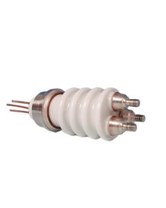 Power Feedthrough, 25KV 30 AmpS, 2 Pins, Weldable
