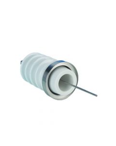 Power Feedthrough, 45KV 3 Amps, 1 Pin, Weldable