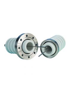 Power Feedthrough, 100KV 3 Amps, 1 Pin, Weldable