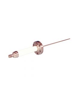 Power Feedthrough, 20KV, 15 Amps, 1 Pin, 1.33" Conflat Flange