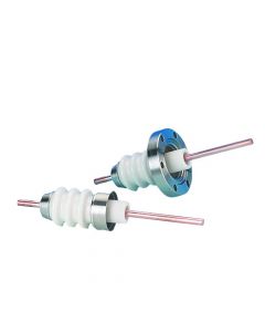 Power Feedthrough, 20KV, 75 Amps, 1 Pin, 2.75" Conflat Flange
