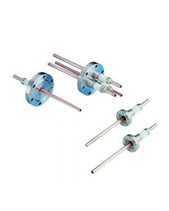 Power Feedthrough, 5KV, 150 Amps, 1 Pin, 1.33" Conflat Flange
