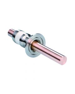Power Feedthrough, 3KV, 600 Amps, 1 Pin, K150, NW40, Kwik-Flange ISO KF, Quick Flange