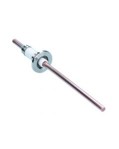 Power Feedthrough, 5KV, 150 Amps, 1 Pin, K075, NW16, Kwik-Flange ISO KF, Quick Flange