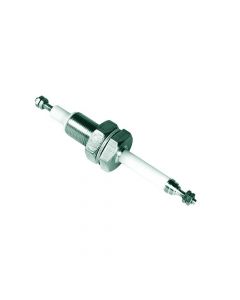 Power Feedthrough, 12KV, 100 Amps, 1 Pin, 1" Baseplate Bolt