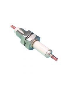 Power Feedthrough, 15KV 70AMP 1 Pin, 1.00" Baseplate Bolt