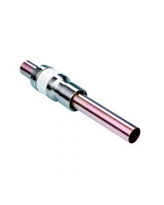 Power Feedthrough, 3KV, 1 Tube, 0.75" Copper Conductor, Weldable