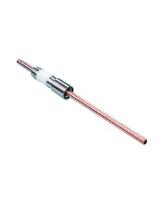 Power Feedthrough, 5KV, 1 Tube, 0.25" Copper Conductor, Weldable