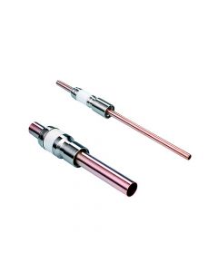 Power Feedthrough, 5KV, 1 Tube, 0.25" Nickel Conductor, Weldable