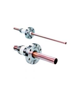 Power Feedthrough, 5KV, 1 Tube, 0.25" Nickel Conductor, 1.33" Conflat Flange