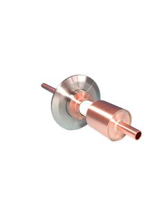 RF Power Feedthrough, 20kW 13.5MHz 2 H2O, K150 (NW40) Kwik-Flange