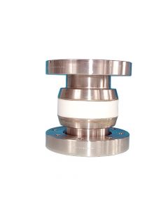 9632003, Ceramic Vacuum Break, 8kV, 2.50" (63.5mm) ID, 4.50" (DN63CF 114.3mm) Del-Seal CF ConFlat Flange