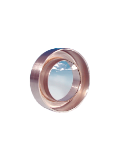 UV Grade Sapphire viewport, 0.75" Lens, 304-Weldable