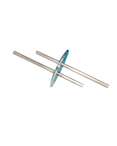 Liquid H2O Tube Weld, .25in (6.3mm) 1 Tube, K100 (DN25KF) Kwik-Flange