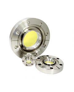 Extended Range Viewport (ERV), Zinc Selenide (ZnSe) 3.00inch (76.2 mm) Lens, 6.00 CF (DN100 CF) Conflat Flange