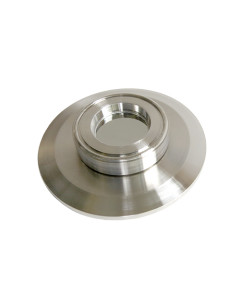 Extended Range Viewport (ERV), Crystal (SiO2) 1.0inch (25.4mm) Lens, K200 KF (DN50 KF) Kwik Flange