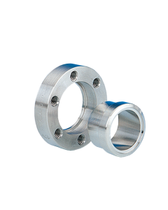 120003, 1.33" x 0.5" (DN16CF 34mm x 12.7mm) Mini ConFlat Flange, Rotatable, Tapped, 304ss